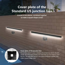 Axyaa Stainless Steel Smart Triac Dimming Wall Light IP67 Waterproof Sconce