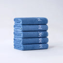 Axyaa Coral Fleece Adult Square Towel Set