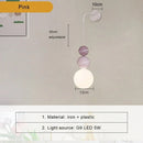 Axyaa Modern Nordic LED Wall Lamp Cream Style Indoor Lighting Home Decor
