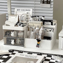 Axyaa Desk Organizer Drawer with Pen Holder - Student Stationery Storage Rack