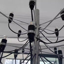 Axyaa Designer Chandeliers LED Lighting Fixtures for High Rise VillaStaircase and Dining Room