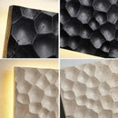 Axyaa Travertine Stone Wall Sconce Light for Indoor/Outdoor, Natural Stone Lamp for Home and Garden