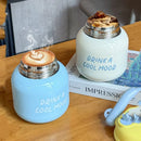 Axyaa Insulated Stainless Steel Vacuum Flask with Handle