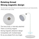 Axyaa Hanging Magnetic LED Table Lamp USB Rechargeable Dimmable Night Light