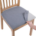 Axyaa Stretch Jacquard Dining Chair Covers: Durable Seat Slipcovers & Protector