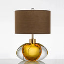 Axyaa Nordic Modern Glaze Table Lamp for Living Room, Bedroom, Hotel - LED Desk Light