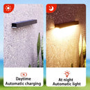 Axyaa Solar LED Strip Lights: Modern Outdoor Decorative Wall Lighting