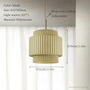 Axyaa Japanese Style Chandelier: Simple & Fashionable Pendant Light for Home