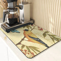 Axyaa Birds Printed Kitchen Coasters Set