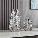 Axyaa Nordic Gold Ceramic Vases: Luxury Decor for Living Room, Porch, TV Cabinet.