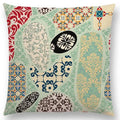 Axyaa Boho Paisley Floral Navajo Geometric Fantasy Pillowcase Suite.