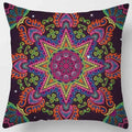 Axyaa Indian Mandala Print Polyester Pillow Case Sofa Decor Throw Pillows 45x45cm