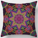 Axyaa Indian Mandala Print Polyester Pillow Case Sofa Decor Throw Pillows 45x45cm