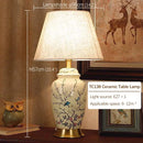 Axyaa Ceramic LED Table Lamp | Modern Luxury Desk Light for Home Living Room