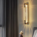 Axyaa Nordic Crystal Wall Light Sconce for Indoor Living Room Bedroom Decor