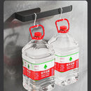 Axyaa Aluminum Towel Rod & Paper Rack: Bathroom Storage Solution