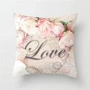 Axyaa Floral Wedding Cushion Cover - Soft Home Decor Pillow Case