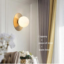Axyaa Nordic Modern Wall Lamp for Living Room Bedroom Porch Staircase