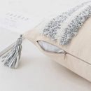 Axyaa Bohemian Ethnic Style Tufted Cushion Covers for Living Room Sofa
