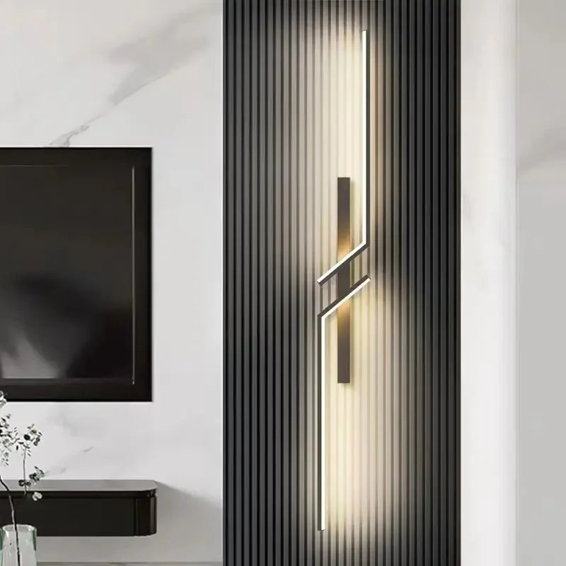 Axyaa Modern LED Wall Sconce for Bedroom Living Room TV Background