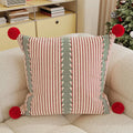 Axyaa Red Christmas Sofa Cushion - Limited Edition Festive Living Room Decor