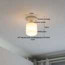 Axyaa Modern LED Ceramic Ceiling Lamp for Home Lighting Décor