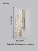 Luxury LED Wall Sconces by Axyaa for Modern Indoor Room Decor