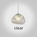 Axyaa Glass Cloud Art Pendant Lamp for Staircase Restaurant