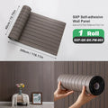Axyaa 3D Partition Splicing Stickers Self-Adhesive Foam Roll Set for Indoor Use