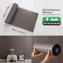 Axyaa 3D Partition Splicing Stickers Self-Adhesive Foam Roll Set for Indoor Use