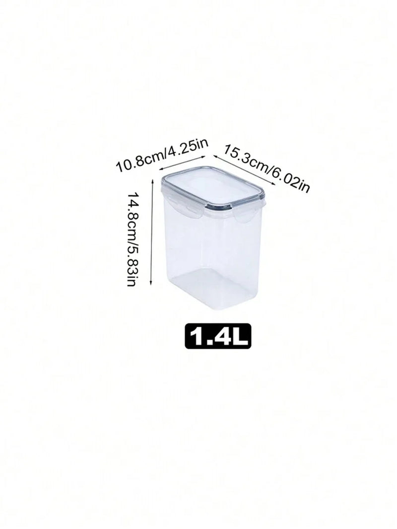 Axyaa Food Storage Jars Set with Labels & Marker
