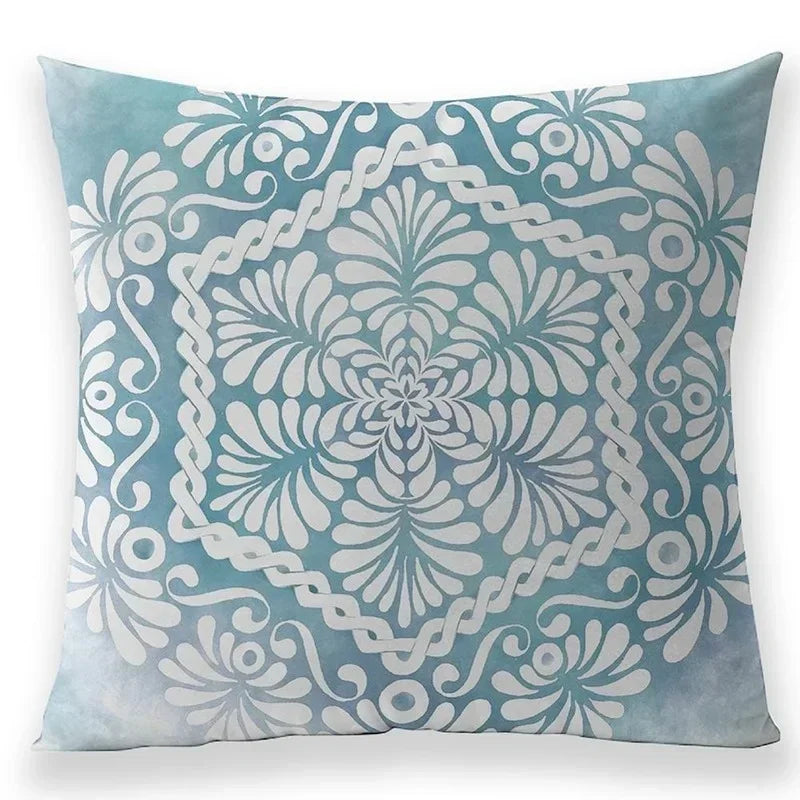 Axyaa Bohemian Mandala Pillow Case - 45*45 cm - Linen Pillowcases