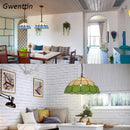 Axyaa Stained Glass Pendant Light for Home Decor and Kitchen Lighting