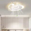 Axyaa Leafless Fan Lamp - Modern & Elegant Lighting Fixture for Living Room