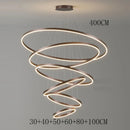 Axyaa Vintage Ring Pendant Ceiling Chandelier Light