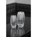 Axyaa Clear Glass Vase 12.6" - Heavy Duty, Durable, Made in Europe