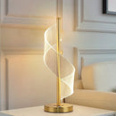 Axyaa LED Table Lamp Dimmable Touch Switch Modern Bedroom Living Room Desk Light