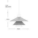 Axyaa Nordic Aluminum Pendant Lights for Modern Spaces
