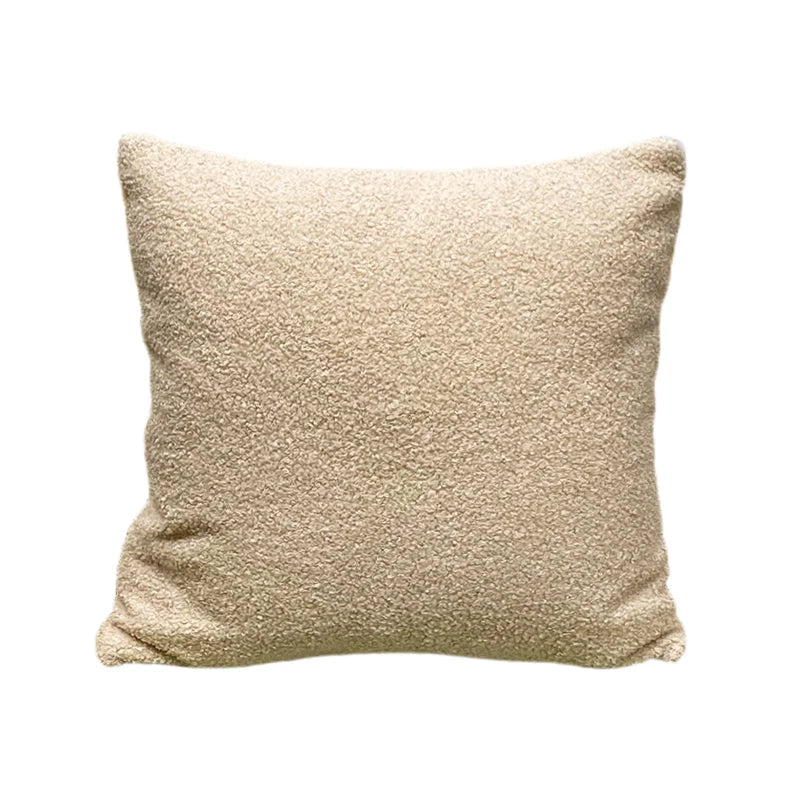 Axyaa Soft Plush Corduroy Throw Pillow Covers for Sofa Couch and Bedroom