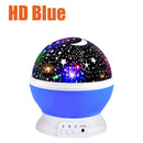 Axyaa Starry Night Light Projector 360° Rotation 12 Color Changing LED USB Lamp