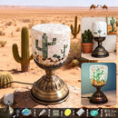 Axyaa Mosaic Flower Light Material Package Handmade Table Lamp