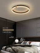 Nordic LED Ceiling Light: Axyaa Modern Minimalist Luxury Bedroom Lamp