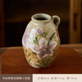 Axyaa Retro Sunflower Earthenware Vase, Japanese Style, Living Room Flower Arrangement