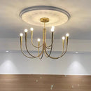 Axyaa Vintage LED Chandelier for Living Room, Bedroom, Dining Room