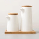 Axya White Ceramic Seasoning Kitchen Set