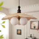 Axyaa Retro Bedroom Pendant Light Fixture Glass Ball Decoration for Living Room