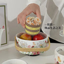 Axyaa Vintage Breakfast Tea Set: Cup, Teapot - Ideal Gift for Birthdays, Weddings.