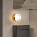 Axyaa Nordic Amber LED Jelly Wall Sconce - Smokey Grey Decor Lamp