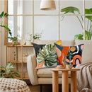 Axyaa Geometric Pattern Throw Pillow Cover for Sofa, Bedroom, Car - Abstract Design