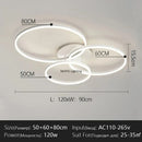 Axyaa LED Ceiling Light: Modern Minimalist, Light Luxury, Creative Circle Design for Home